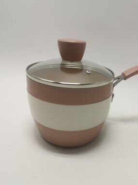 LocknLock Pink Saucepan Milk Pan Flat Bottom Hot Pot